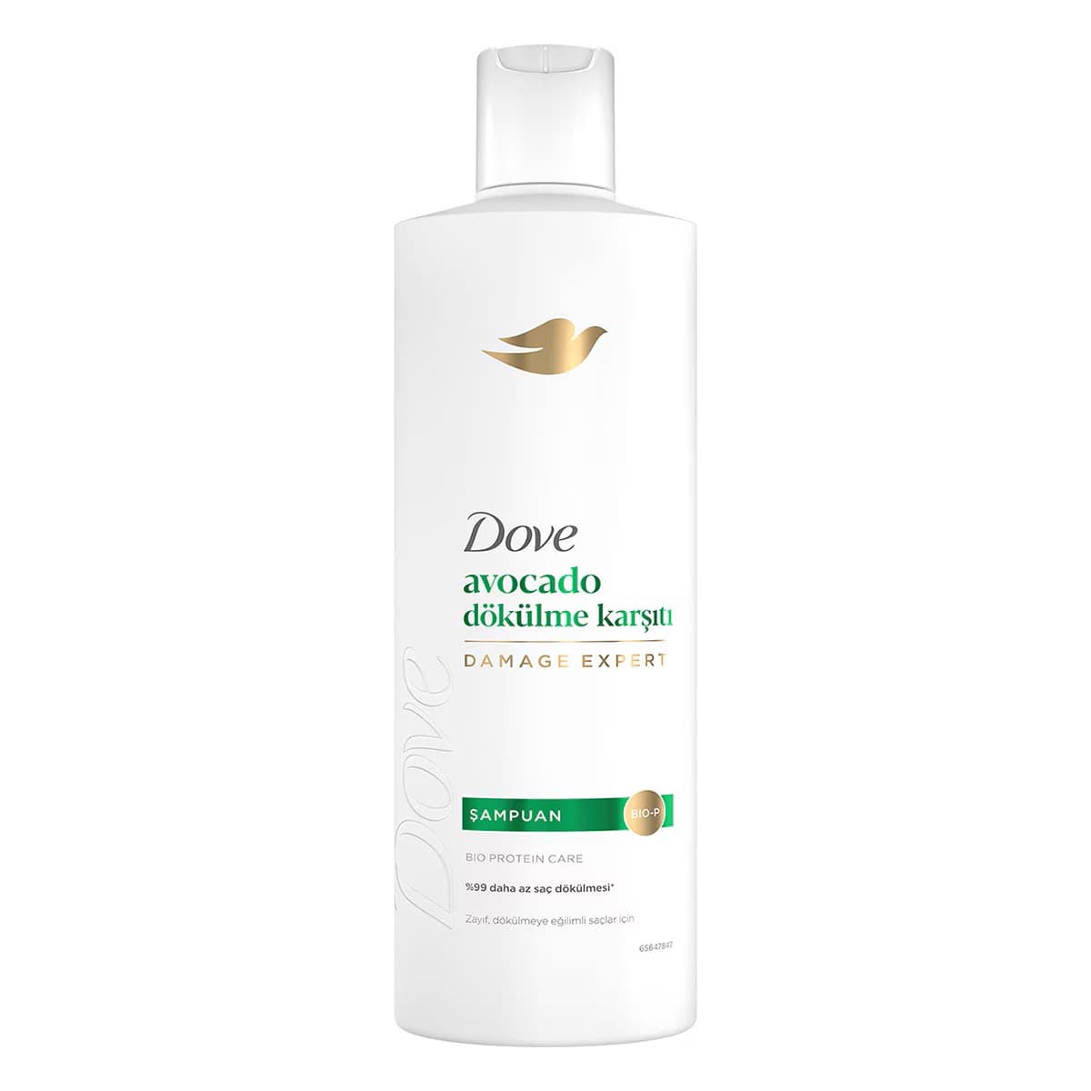 شامپو ضد ریزش و تقویت‌کننده مو داو Dove avocado با عصاره آووکادو حجم ۳۷۵ میل