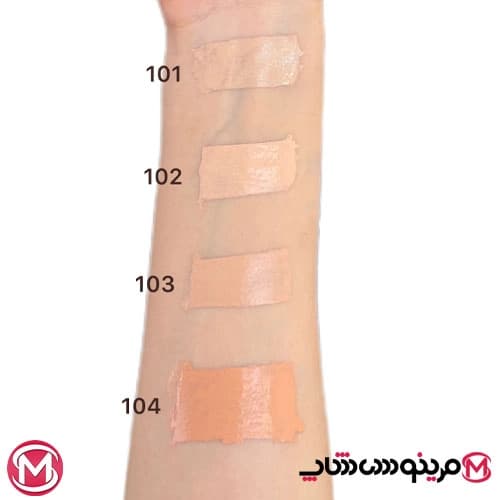 سی سی کرم گلدن رز Golden Rose Skin Perfect شماره 103 رنگ NUDE — تصویر ۸