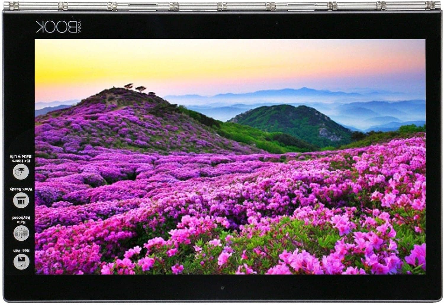 لپ تاپ استوک لمسی لنوو یوگا بوک Lenovo YOGA Book Atom x5-Z8550 /4 GB /64 GB /Intel HD — تصویر ۲