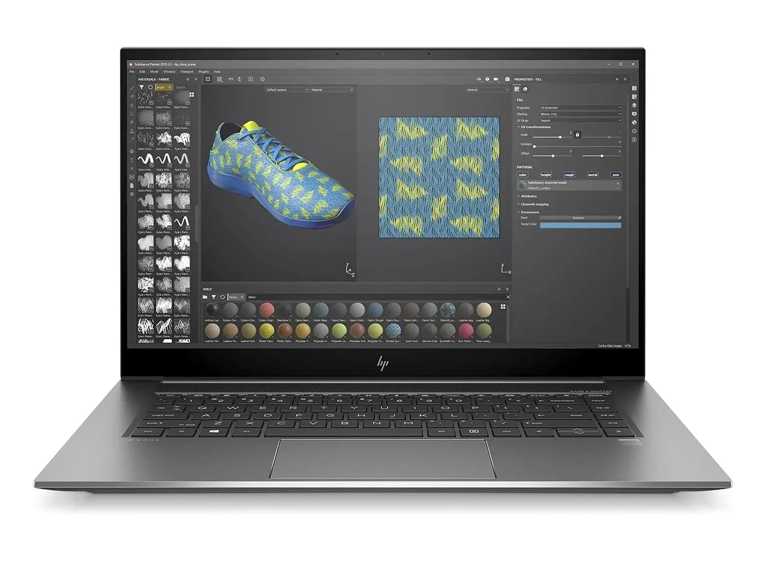 لپ تاپ استوک زدبوک HP Zbook Studio 15 G7 i7-10750H/32 GB/512 GB/4GB NVIDIA T1000