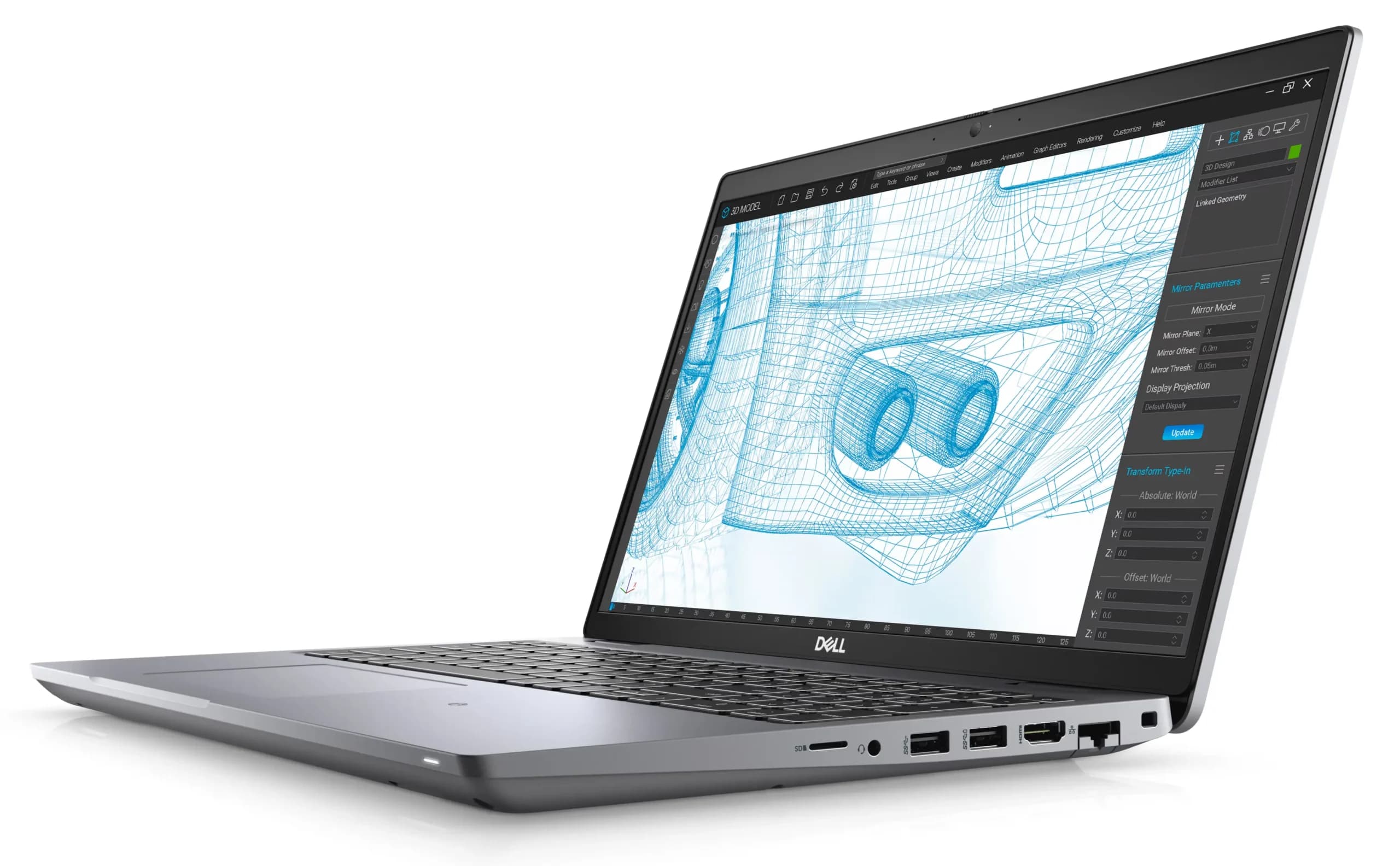 لپ تاپ استوک دل Dell Precision 3561 Core i7-11850H/16GB/512GB/4GB Nvidia Quadro T600 — تصویر ۱۱