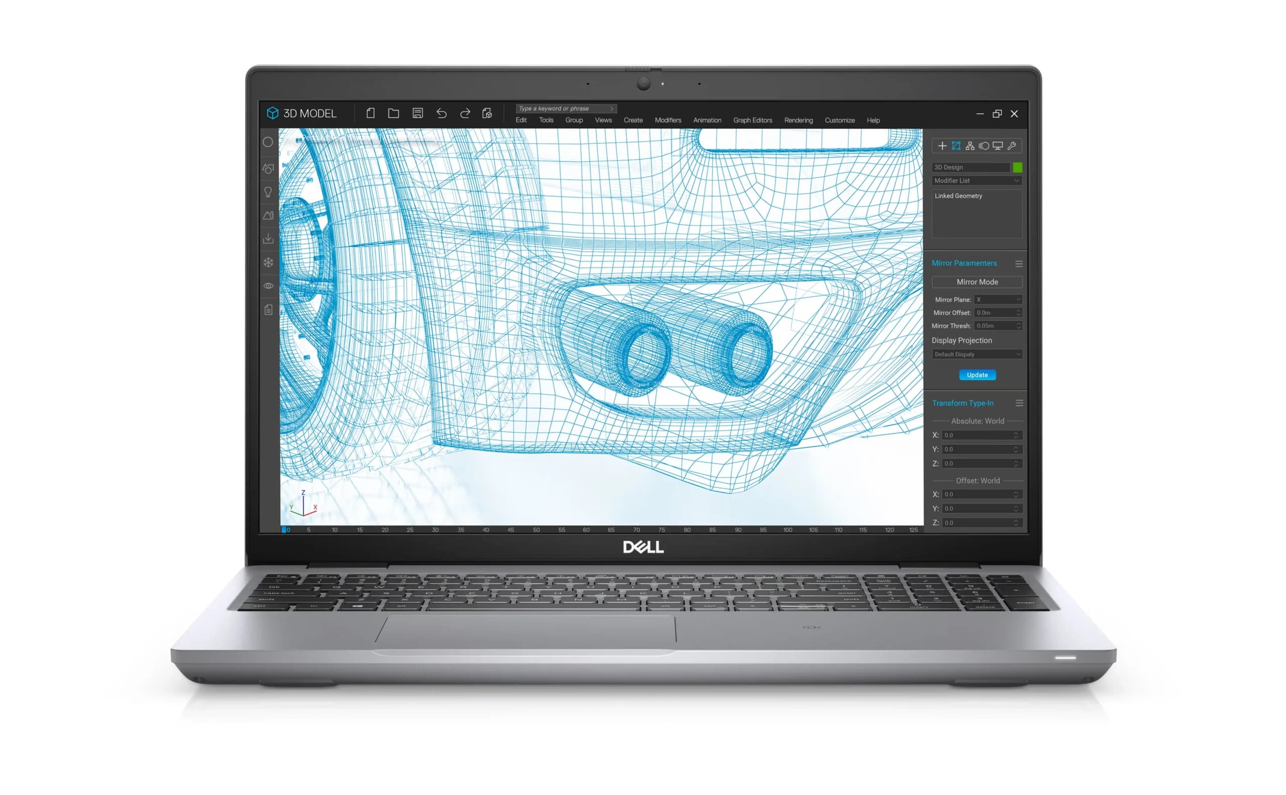 لپ تاپ استوک دل Dell Precision 3561 Core i7-11850H/16GB/512GB/4GB Nvidia Quadro T600