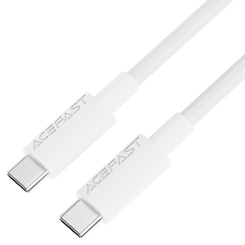 کابل شارژ دوسر تایپ سی 60 واتی 1.2 متری ایس فست مدل AceFast C18-03 — تصویر ۲