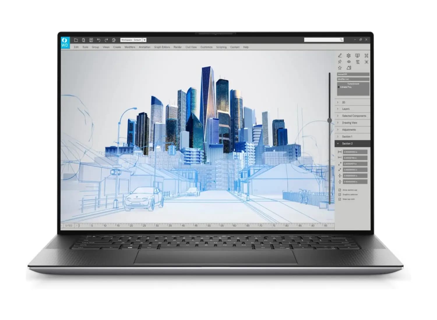 لپ تاپ استوک دل Dell Precision 5560 i7-11850H/32 GB/512 GB/4GB RTX A2000/Full HD
