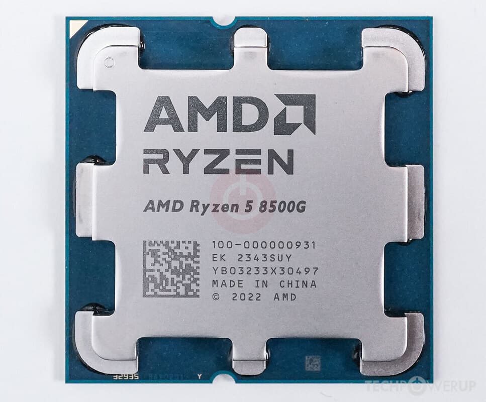 پردازنده ای ام دی Ryzen 5 8500G بدون باکس — تصویر ۶