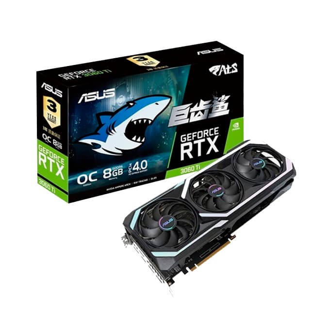 کارت گرافیک ایسوس ASUS 3060TI Shark 8GB — تصویر ۵
