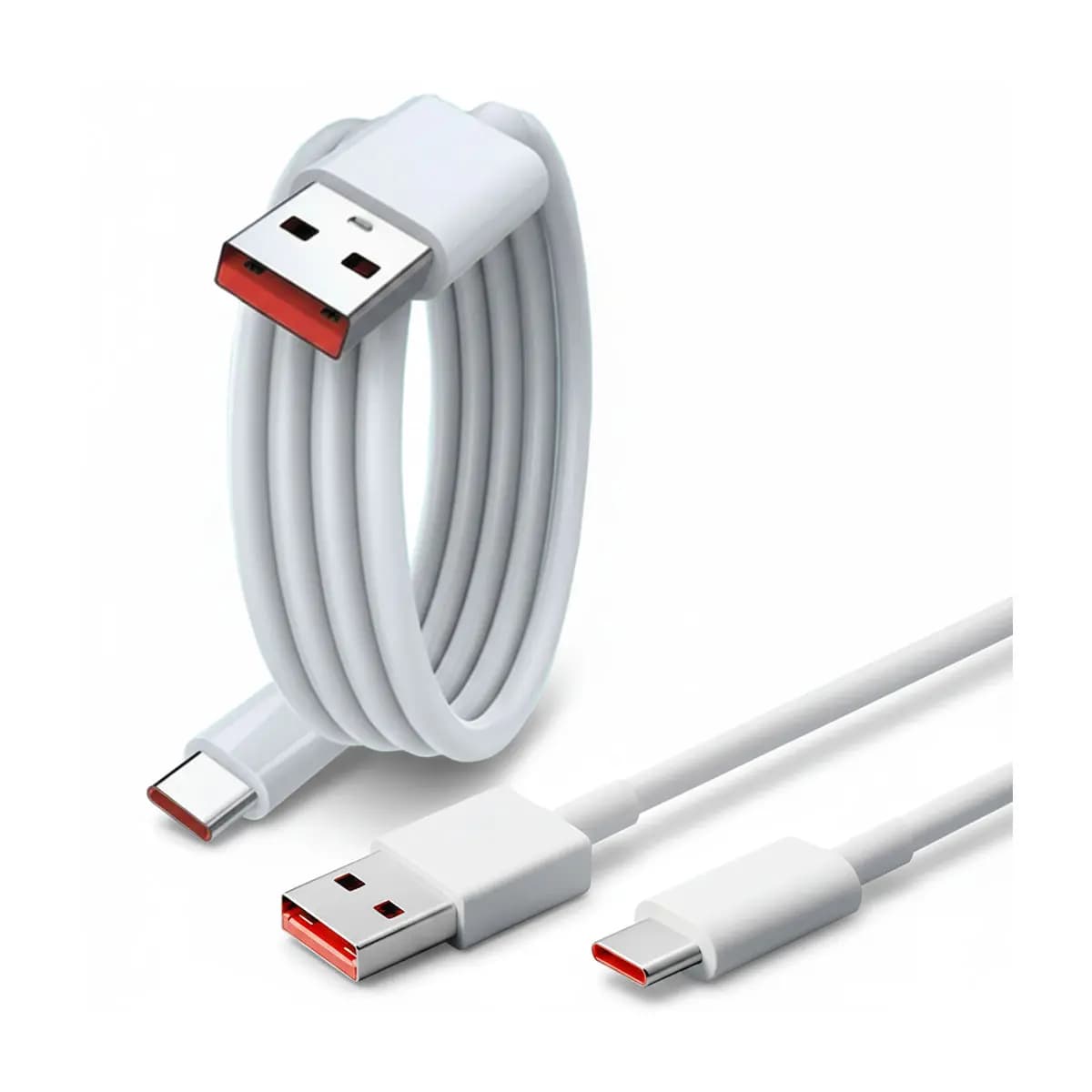 کابل اصلی شارژ 6 آمپر 67 وات اورجینال فست توربو شیائومی ثانیه شمار USB به USB-C اصلی