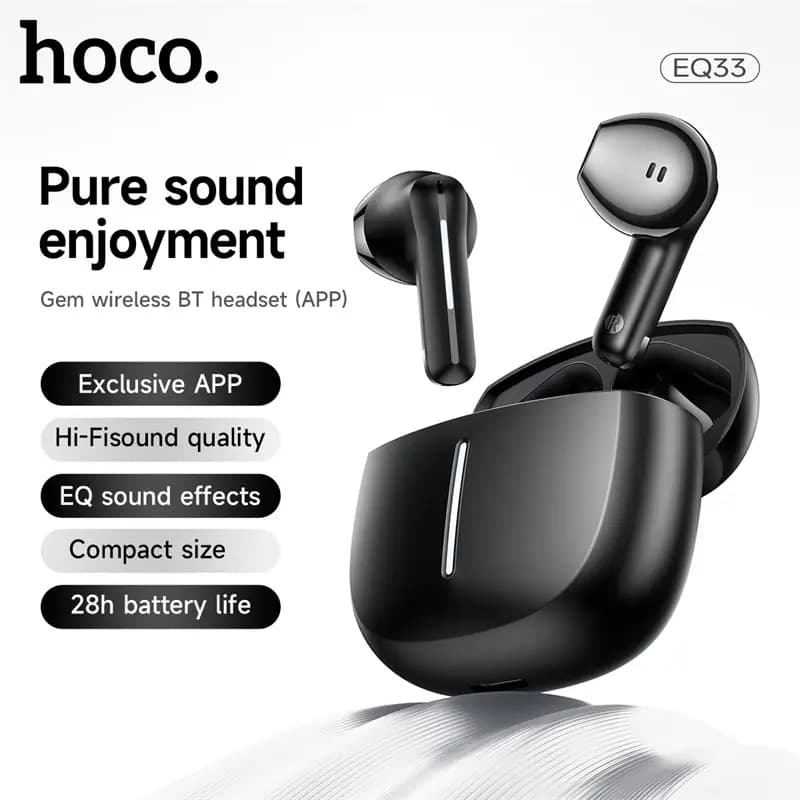 هدفون بلوتوث بیسیم هوکو مدل EQ33 — تصویر ۹