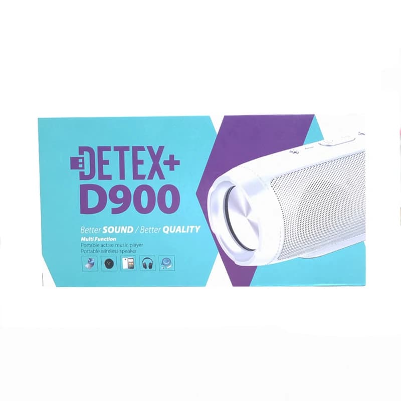 اسپیکر بلوتوثی قابل حمل دتکس پلاس مدل D900 — تصویر ۶