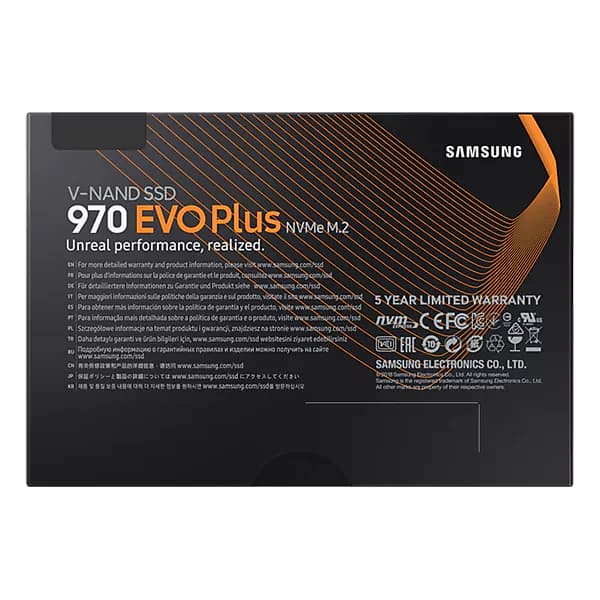 هارد SSD سامسونگ مدل SAMSUNG 970 EVO PLUS گیگابایت 250 — تصویر ۴