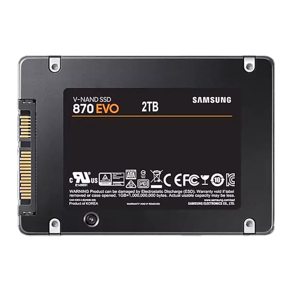 هارد اینترنال SSD سامسونگ 2 ترابایت مدل SAMSUNG 870 EVO — تصویر ۲