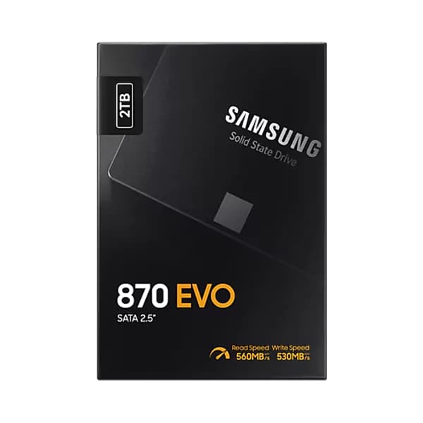 هارد اینترنال SSD سامسونگ 2 ترابایت مدل SAMSUNG 870 EVO — تصویر ۳