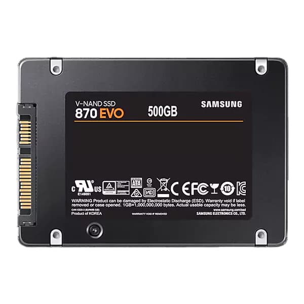 هارد اینترنال SSD سامسونگ 500 گیگابایت مدل SAMSUNG 870 EVO — تصویر ۶