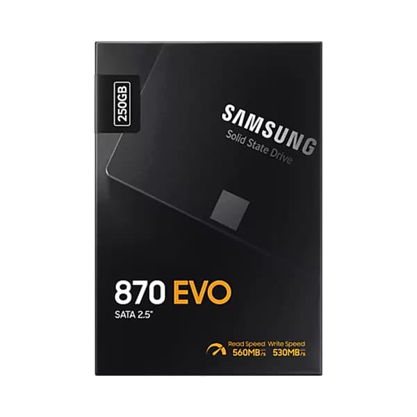 هارد اینترنال SSD سامسونگ 250 گیگابایت مدل SAMSUNG 870 EVO — تصویر ۳