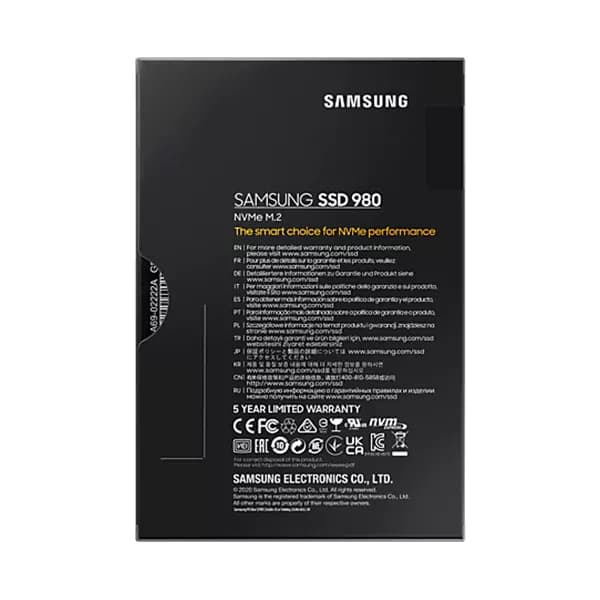 هارد SSD سامسونگ مدل SAMSUNG 980 ترابایت 1 — تصویر ۸