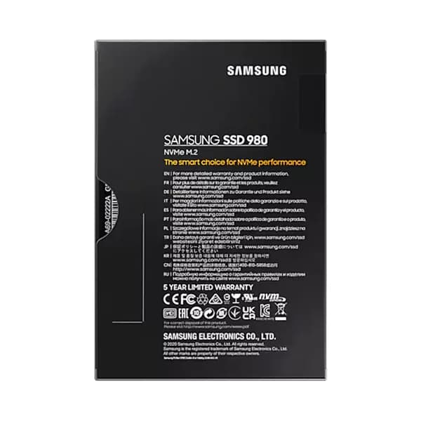 هارد SSD سامسونگ مدل SAMSUNG 980 گیگابایت 500 — تصویر ۸