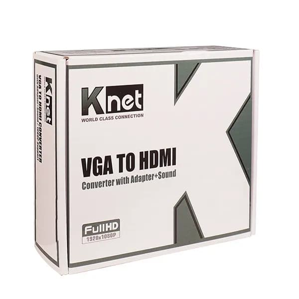 تبدیل VGA به HDMI کی نت KNET K-COVGA2HD — تصویر ۳