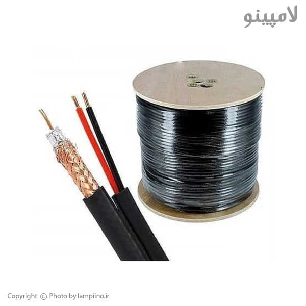 کابل کواکسیال RG59+2C ترکیبی مسی برق سارو