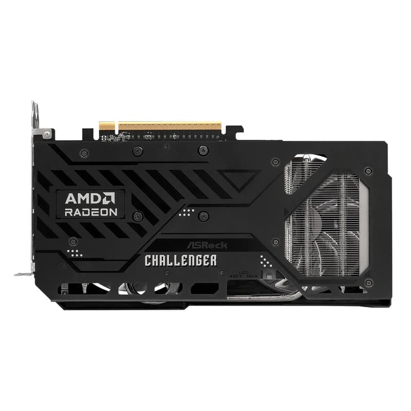کارت گرافیک ازراک AMD Radeon RX9060 XT Challenger 16GB OC GDDR6 — تصویر ۲