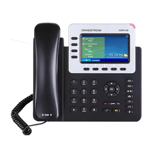 تلفن تحت شبکه گرند استریم Grandstream GXP2140 — تصویر ۴