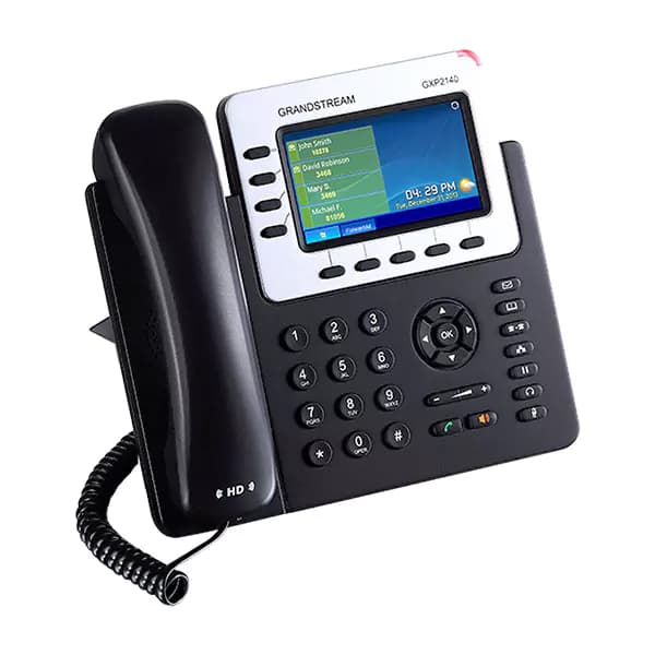 تلفن تحت شبکه گرند استریم Grandstream GXP2140 — تصویر ۲