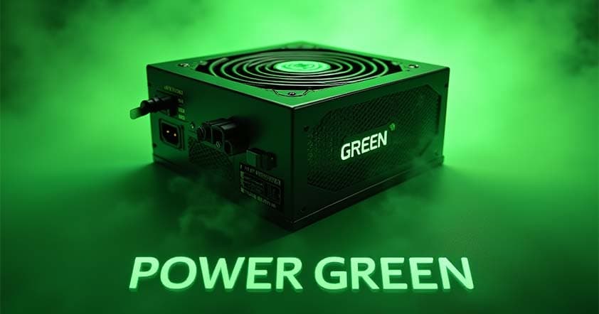 پاور گرین GP530A-EUD گرین 530 وات ا Green GP530A-EUD Computer Power Supply