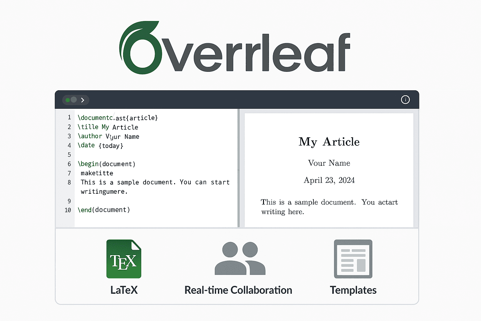 اکانت Overleaf نسخه حرفه ای — تصویر ۲