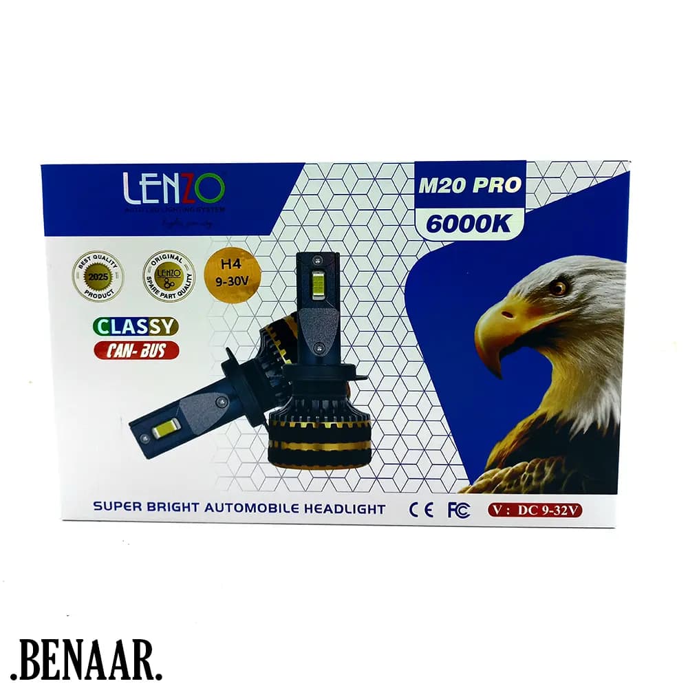 هدلایت M20 Pro لنزو پایه H3 نور سفید — تصویر ۷