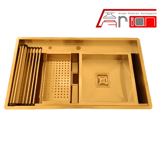 سینک ظرفشویی باکسی بنتو D104-G — تصویر ۳