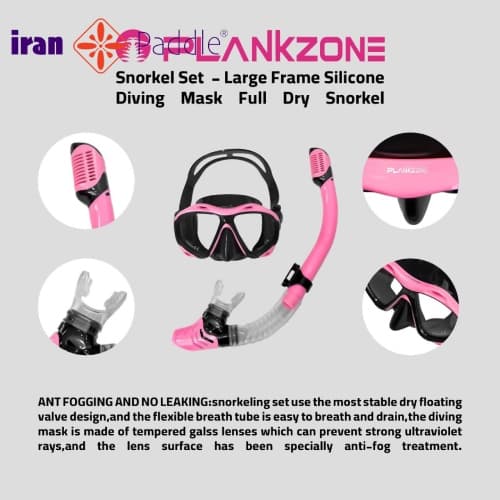 ماسک و اسنورکل plankzone — تصویر ۱۱