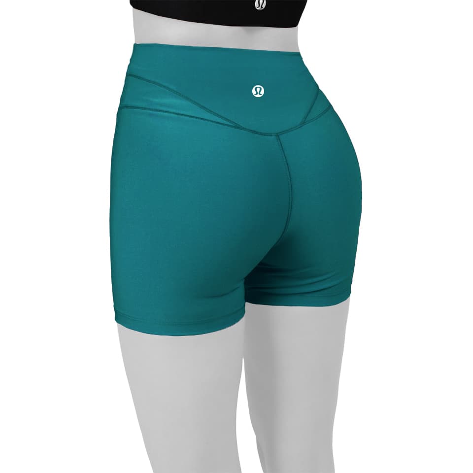 بايکر ورزشی زنانه مدل لولولمون lululemon برش دار کد 403311
