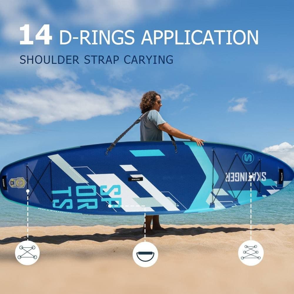 پدل بورد sports blueبرند SKATINGER — تصویر ۵