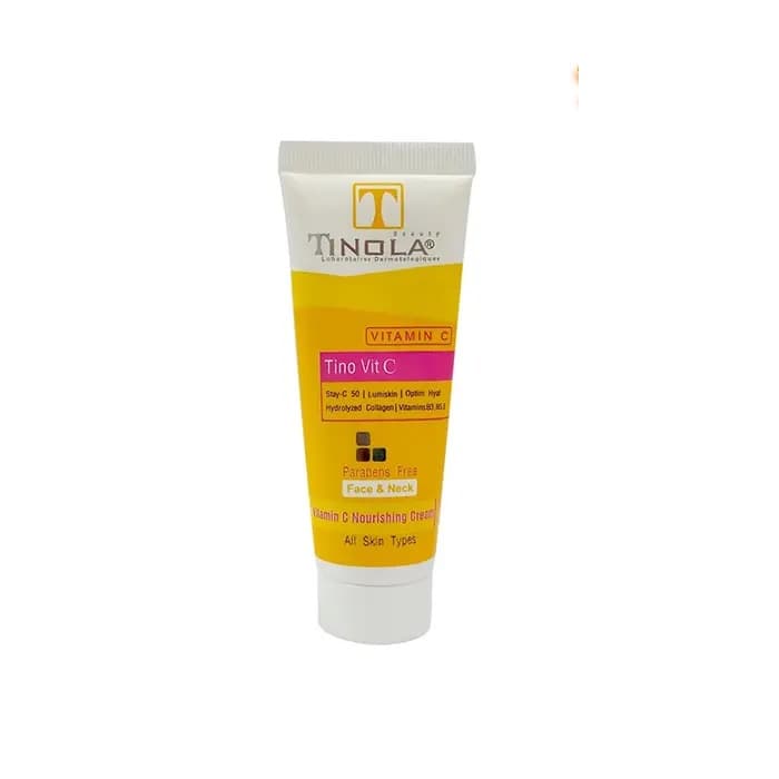 کرم مرطوب کننده پوست حاوی ویتامین سی مدل Tino Vit C تینولا