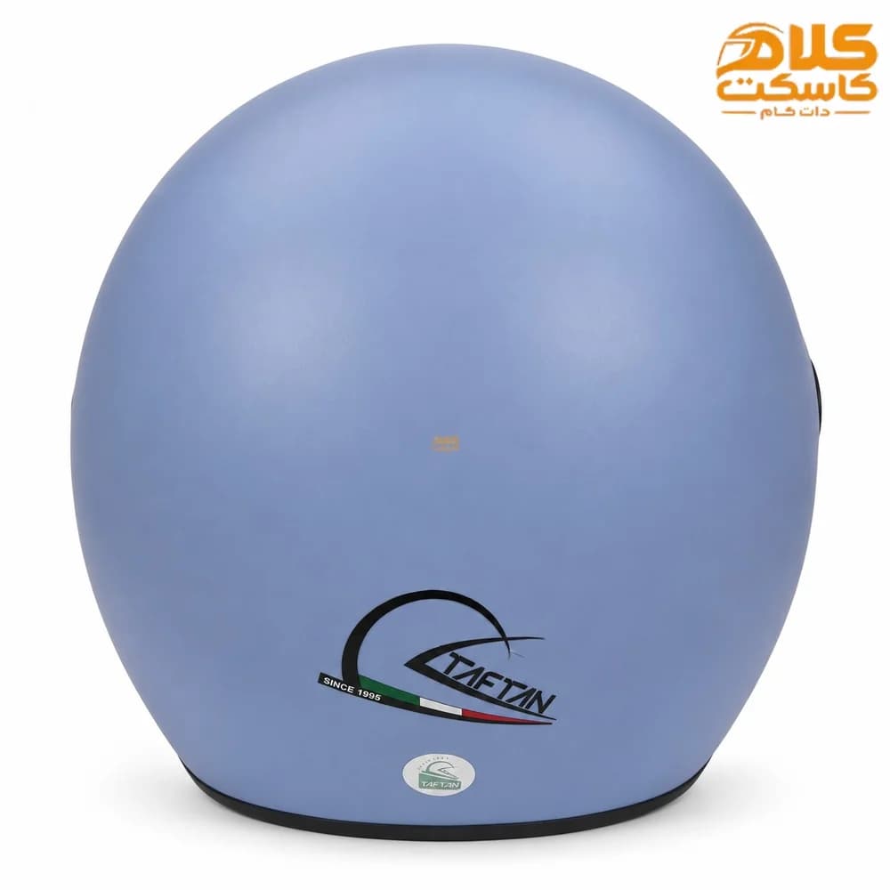 کلاه کاسکت وسپایی رنگ آبی تفتان مدل H4 — تصویر ۱۱