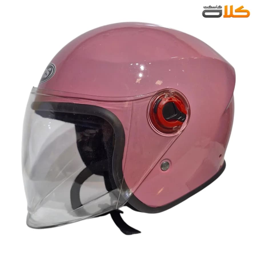 کلاه کاسکت بچگانه دخترانه PRS رنگ صورتی