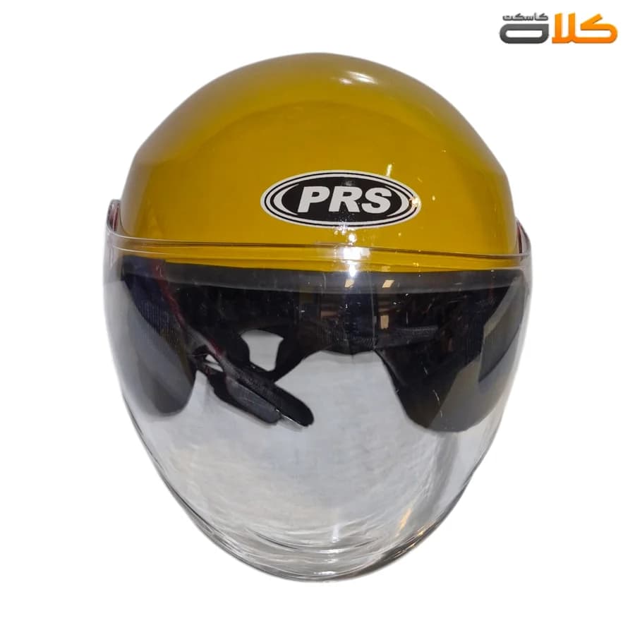 کلاه کاسکت کودک بدون فک PRS رنگ زرد — تصویر ۲