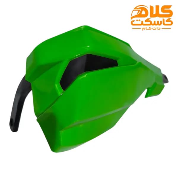 هندگارد موتورسیکلت وارداتی کراس و تریل سبز — تصویر ۶