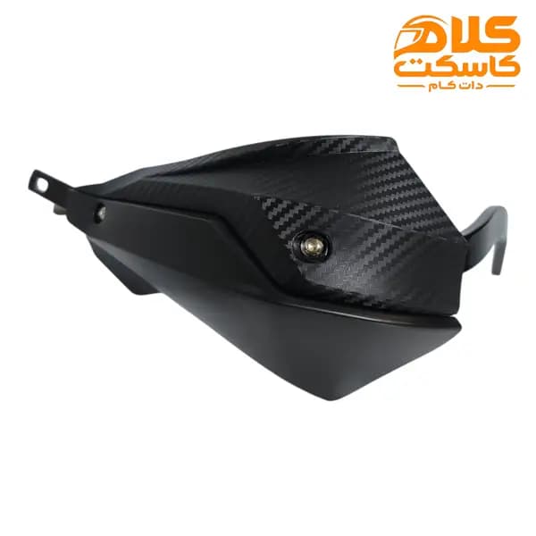 هندگارد تریل و کراس موتورسیکلت فلزی و مقاوم مشکی — تصویر ۱۰