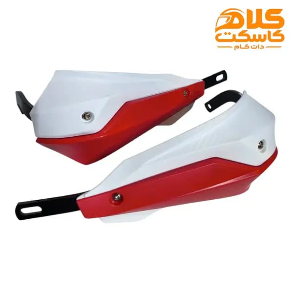 هندگارد موتورسیکلت فلزی و ABS کراسی و تریل — تصویر ۴