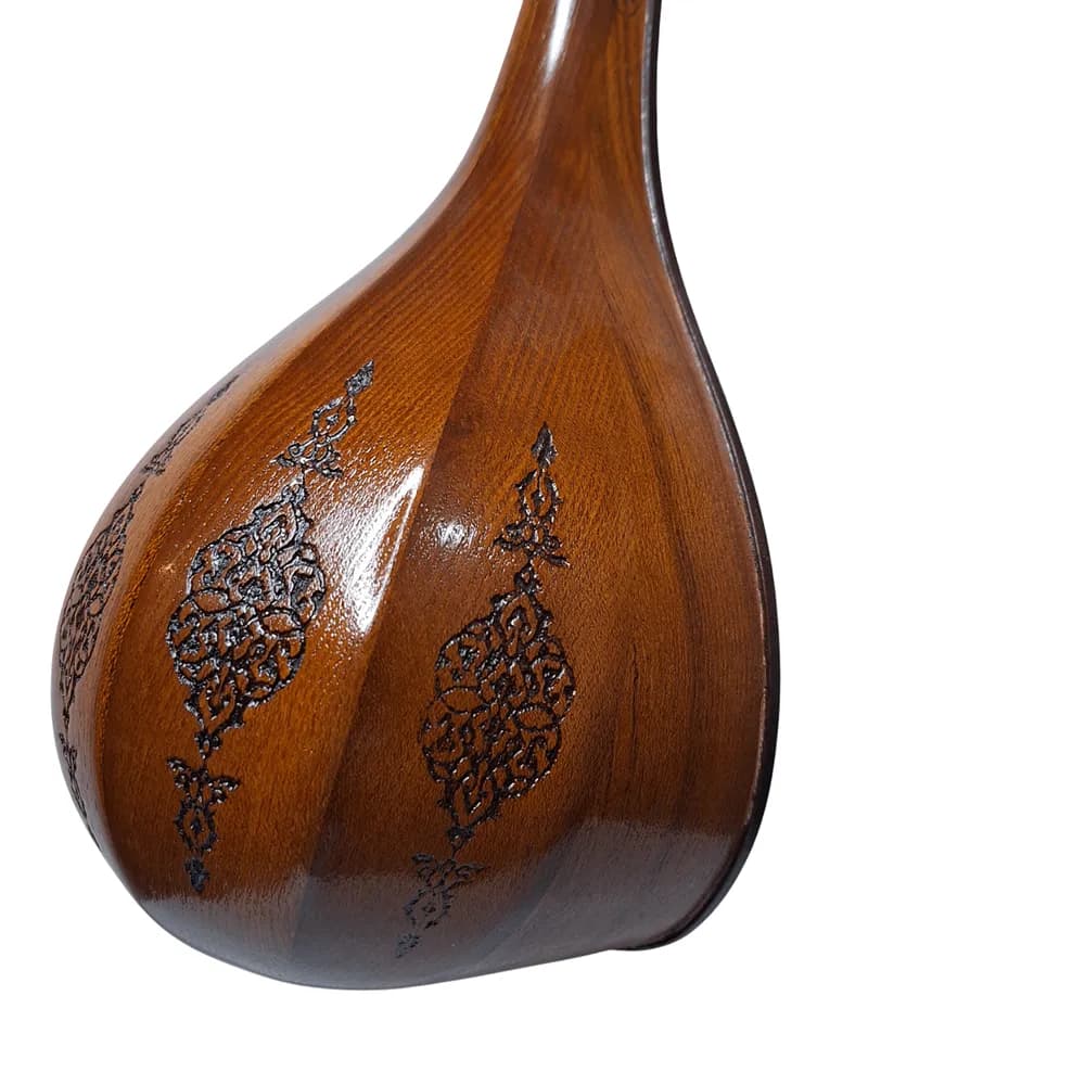 سه تار مفاخری سوخته کاری — تصویر ۱۱