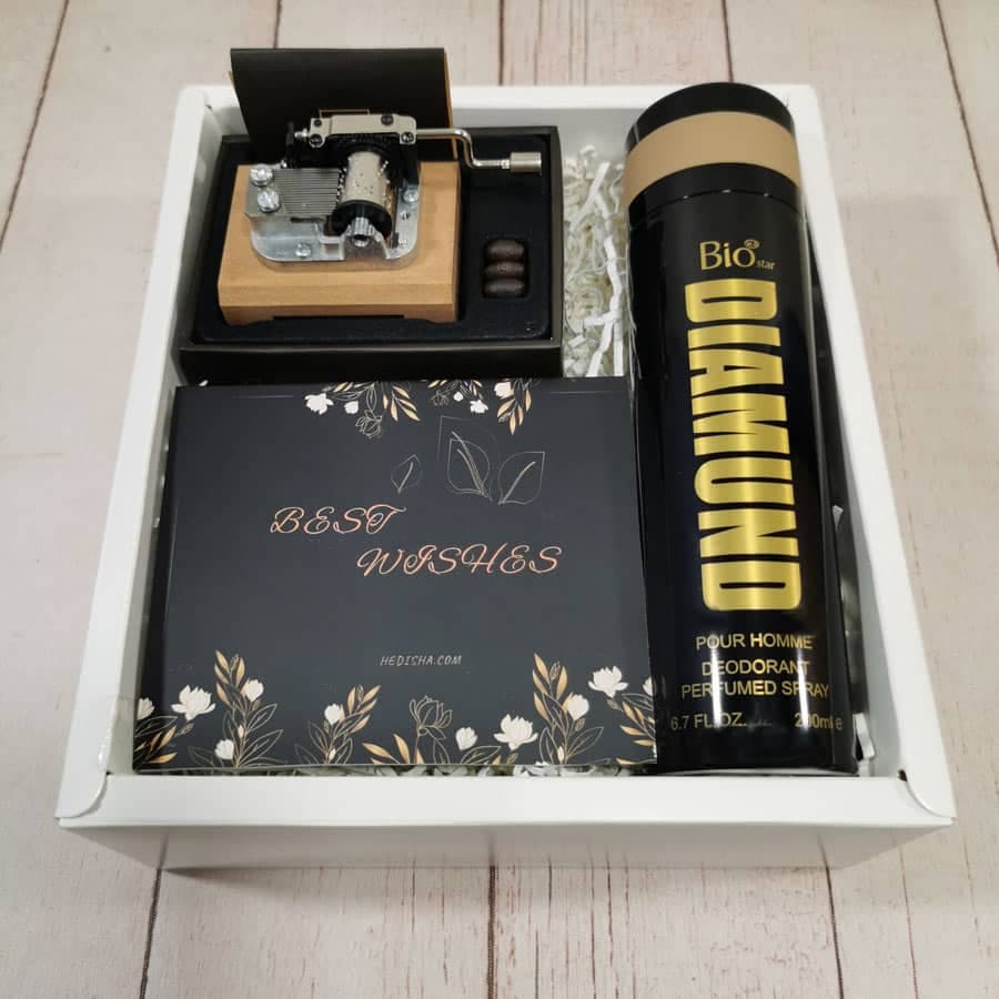 باکس هدیه مردانه کد M417