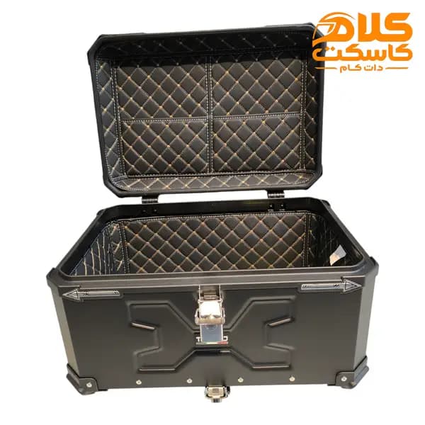 باکس موتورسیکلت فلزی 65 لیتری تکنو TEKNO مشکی — تصویر ۸