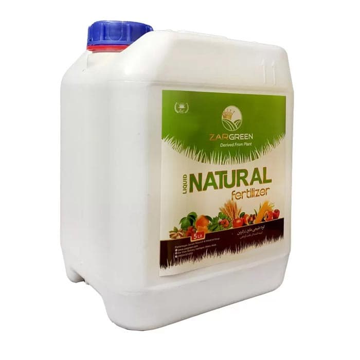 کود مایع آمینو اسید زرگرین مدل NATURAL حجم 5 لیتر — تصویر ۲