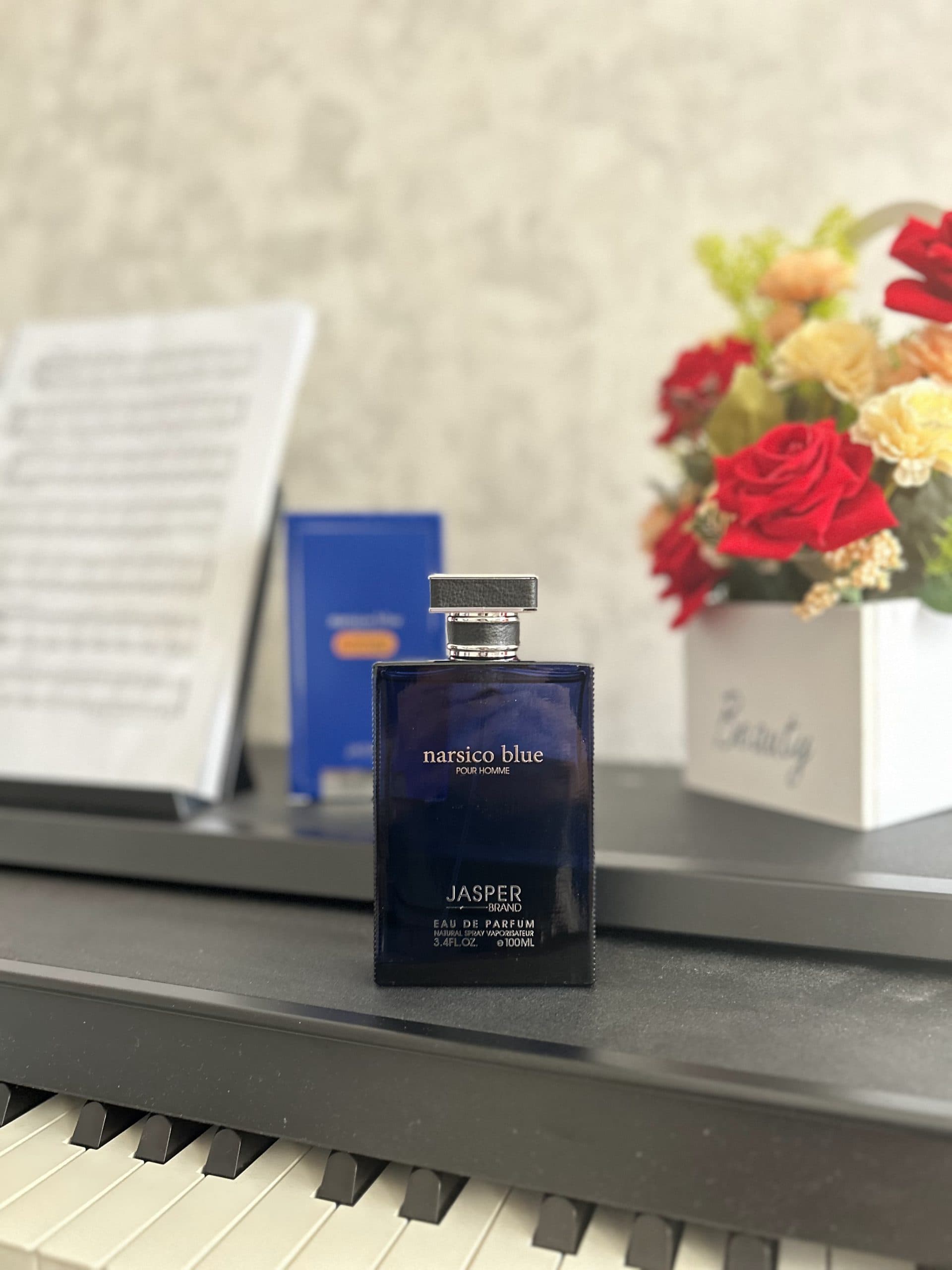 ادو پرفیوم مردانه جاسپر پرفیوم مدل Narciso Bleu حجم 100 میلی لیتر — تصویر ۲