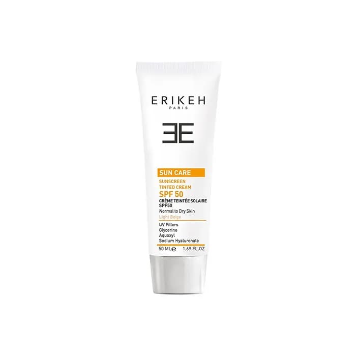 کرم ضدآفتاب SPF50 اریکه مناسب پوست های خشک و نرمال