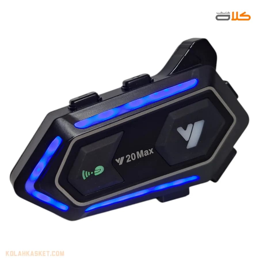 بلوتوث کلاه کاسکت max Y20 با قابلیت اینترکام — تصویر ۱۰
