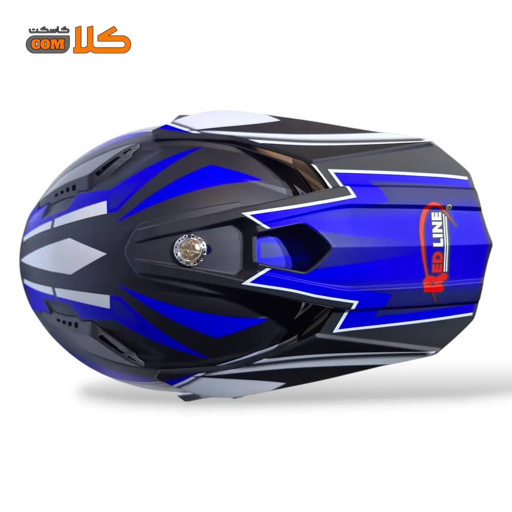 کلاه کاسکت کراسی ردلاین REDLINE مدل BWB — تصویر ۲