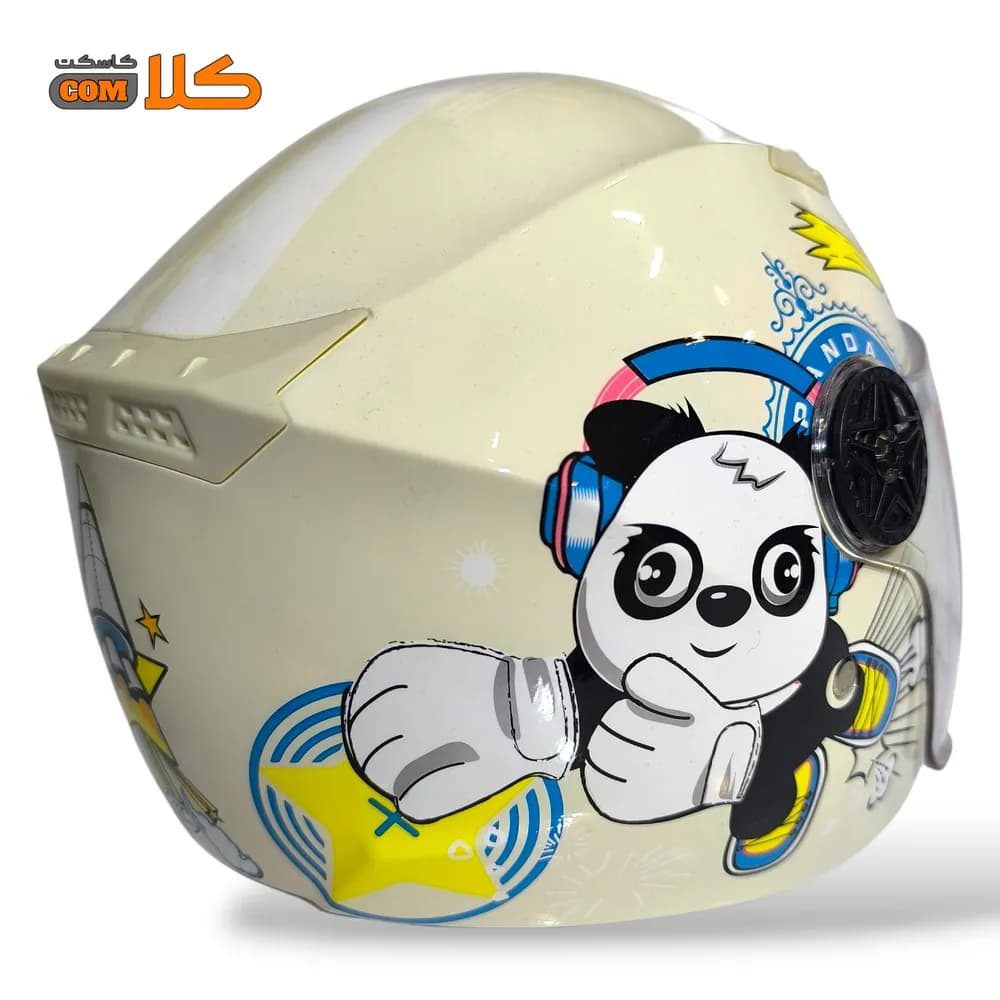 کلاه کاسکت بچگانه موتورسواری بدون فک خارجی PANDA — تصویر ۴
