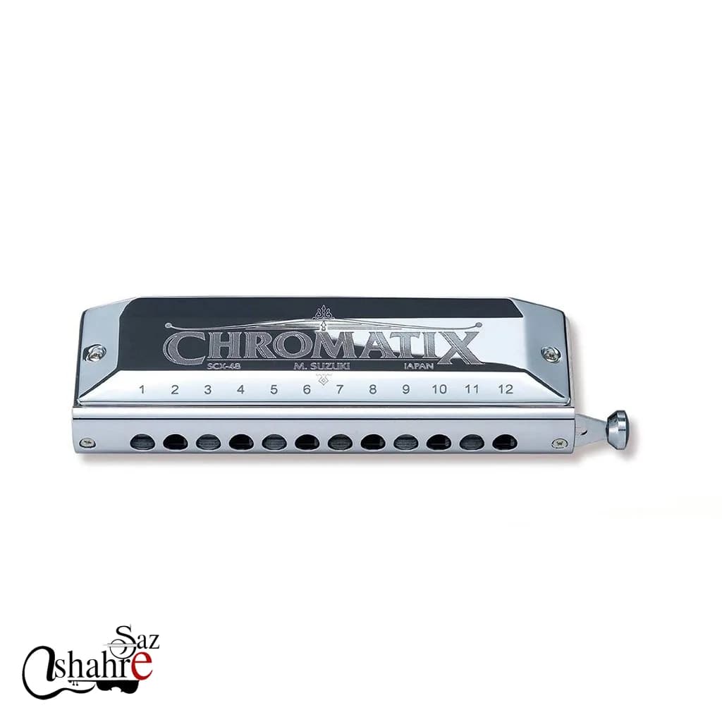 سازدهنی کروماتیک 12 سوراخ سوزوکی مدل SCX-48 — تصویر ۷