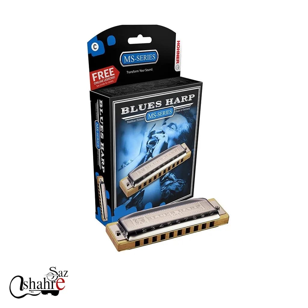 سازدهنی دیاتونیک هوهنر مدل Blues Harp – کلید C — تصویر ۴